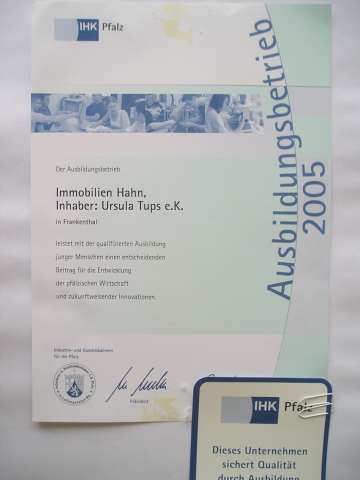 Fa. Hahn-ImmobilienAusbildung