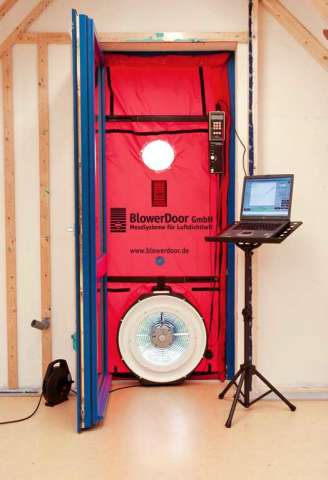 Blower Door Teststandblowerdoor, Immobilien