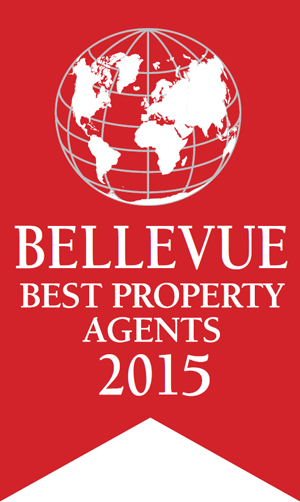 Ausgezeichnet als Best Property Agent von BELLEVUE, Europas größtem Immobilienmagazin