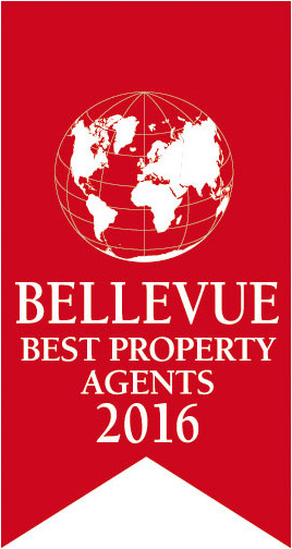 Ausgezeichnet als Best Property Agent von BELLEVUE, Europas größtem Immobilienmagazin