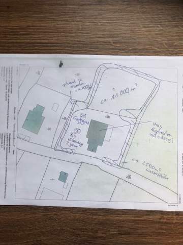 Bild: Westoverledingen - traumhaftes Baugrundstück an der Ems - 11000m² mit Wasserflächen und Burggraben....