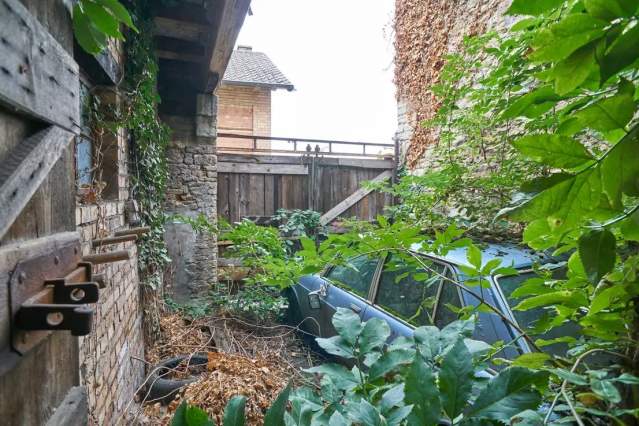 Bild: Oppenheim - Bäuerliches Anwesen in der Altstadt von Oppenheim